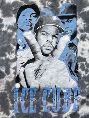 Ice Cube Preowned Large Tie Dye T-shirt